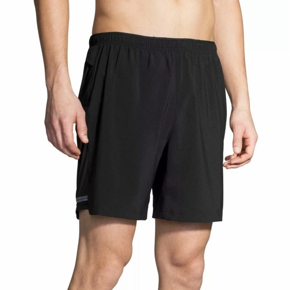 Brooks Other - Brooks Mens Sherpa 7" 2-in-1 Black Running Shorts Brooks Other - Brooks Mens Sherpa 7" 2-in-1 Black Running Shorts